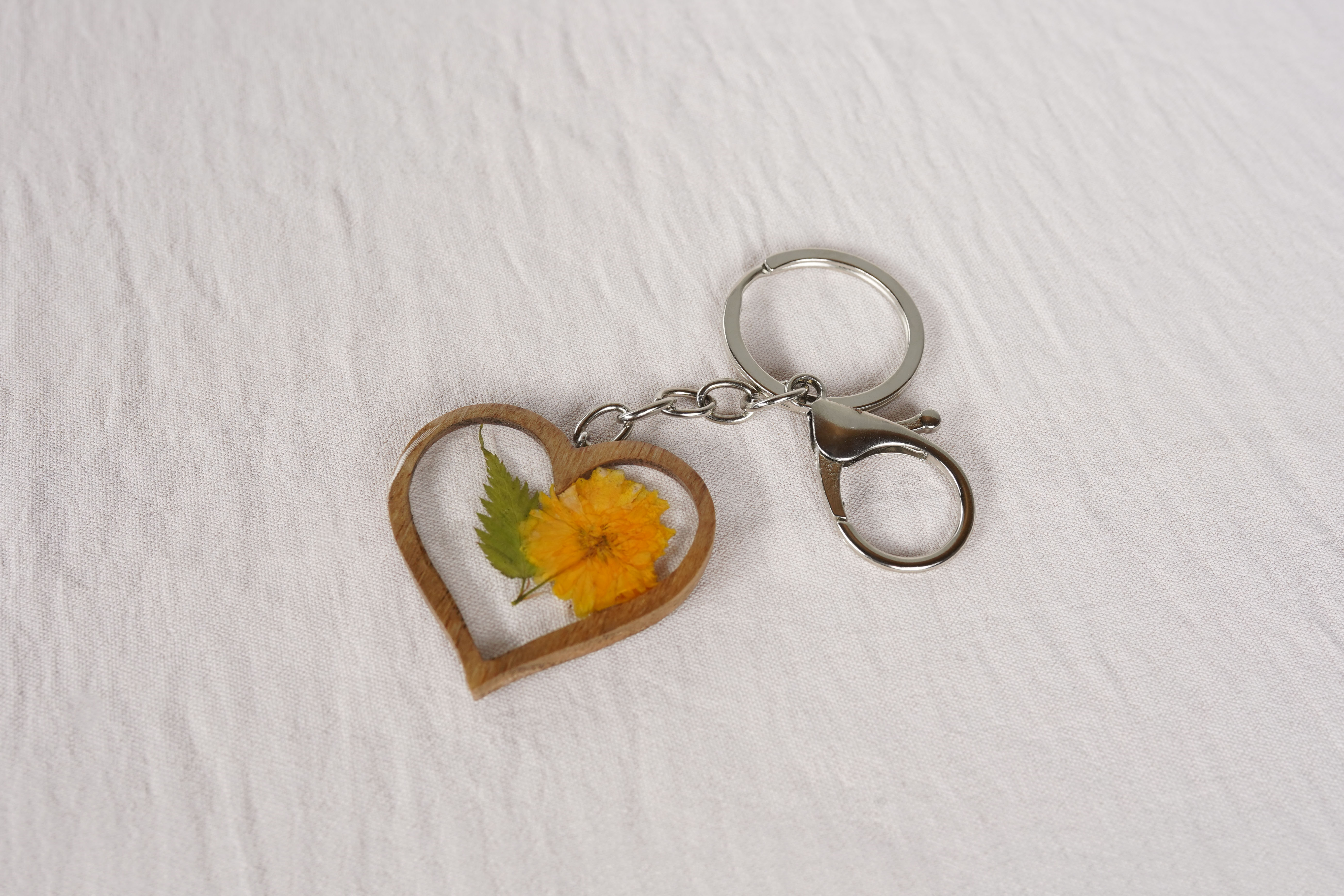 keychain heart