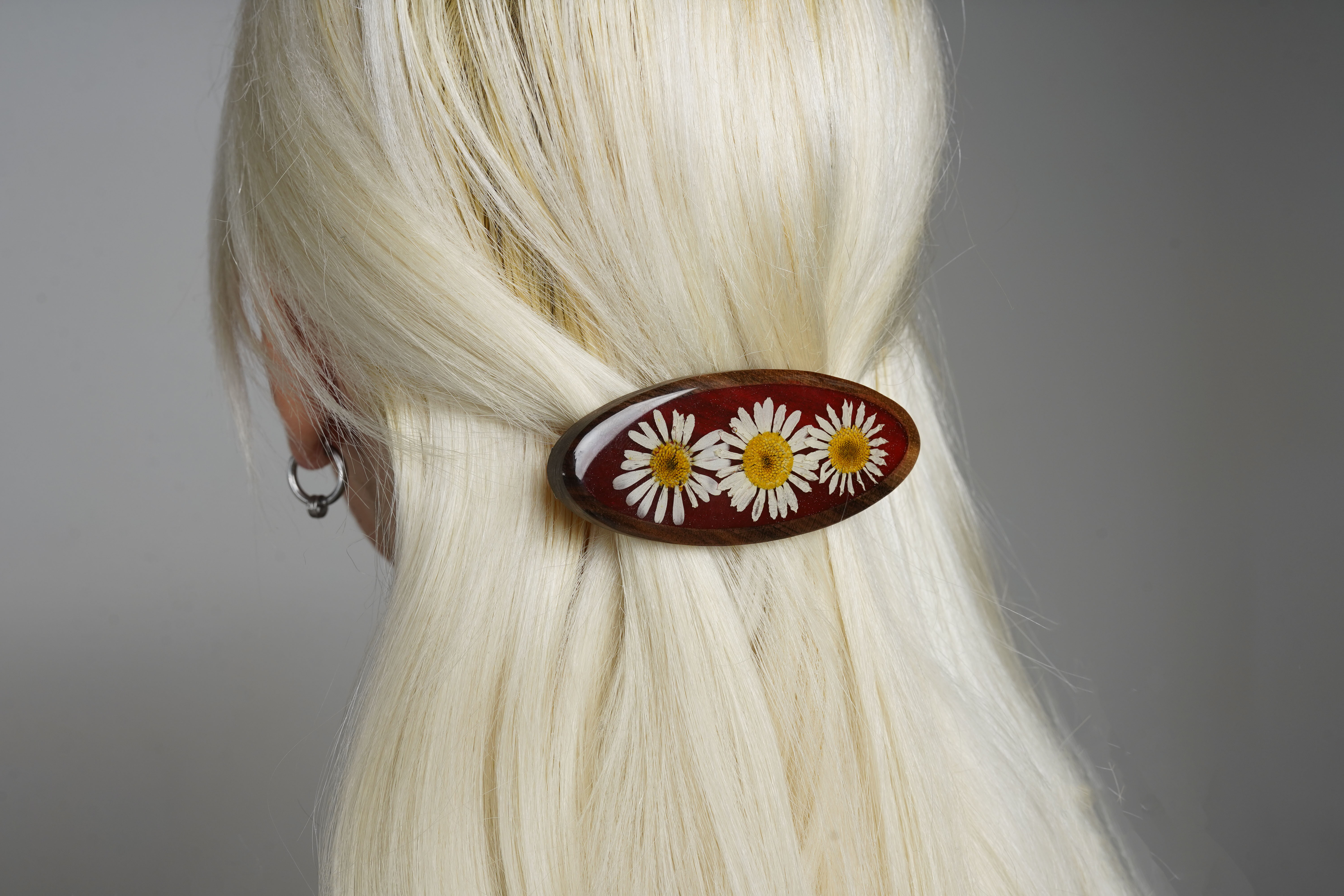 hair accessory oval