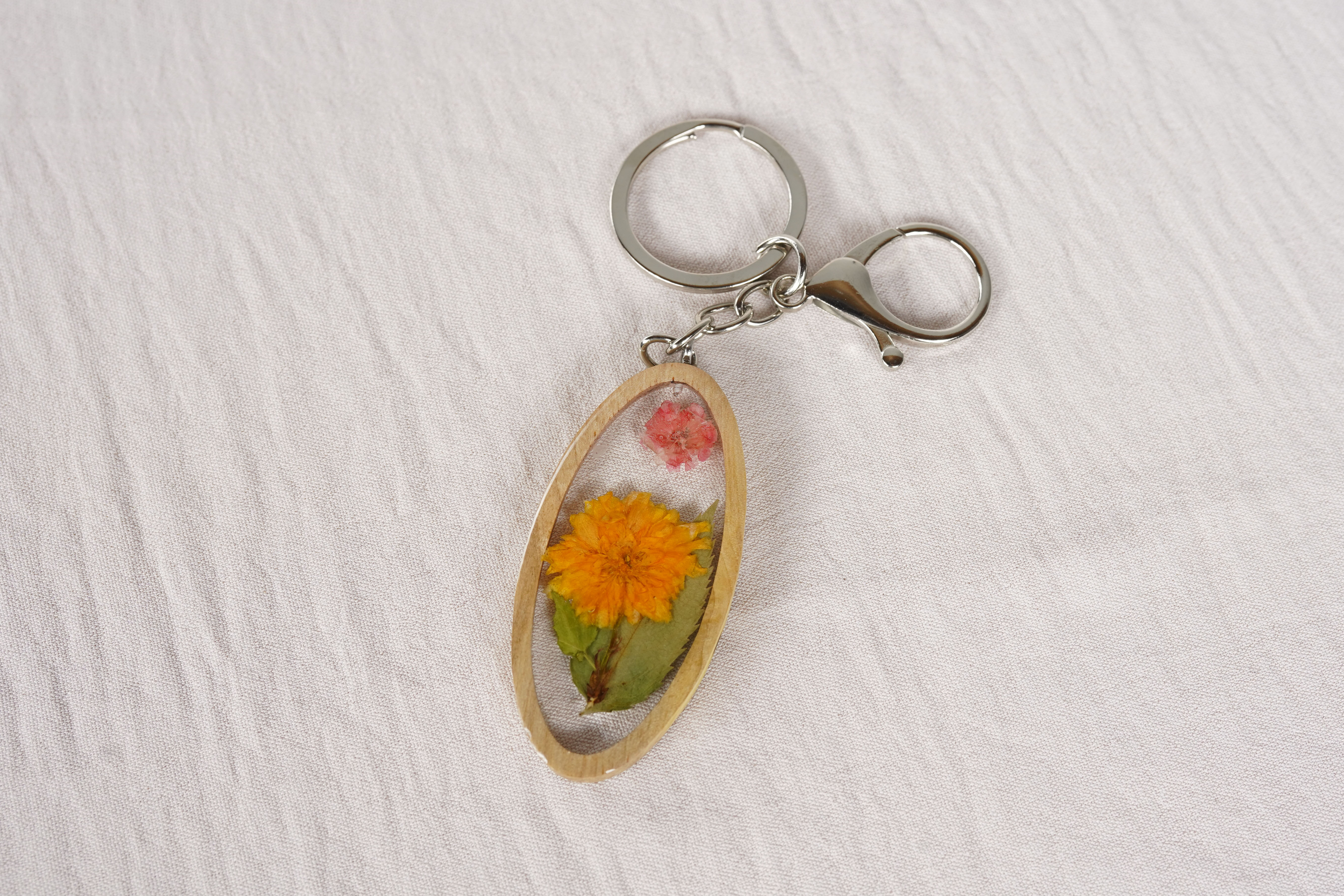 keychain oval